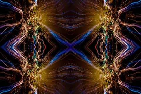 Colorful 3d abstract pattern cool background wallpaper images patterns design イラスト素材