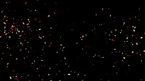 Colorful 3D Confetti Blast Explosion Background. Vídeo Stock 336303477
