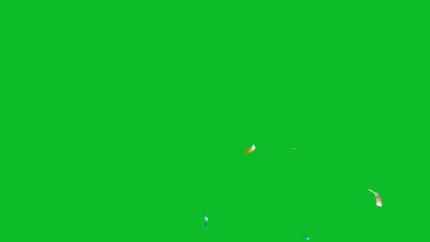 Colorful 3D Confetti Explosion Brust. 库存影片 337017085