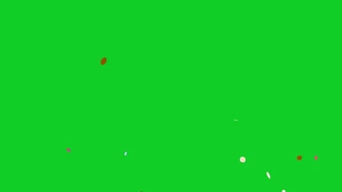 Colorful 3D Confetti Explosion Brust. 库存影片 337017115