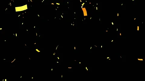 Colorful 3D Confetti Rain Falling Background. 스톡 동영상 320327402