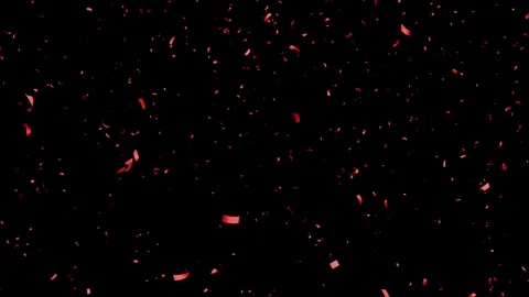 Colorful 3D Confetti Rain Falling Background. Vidéo 320327580