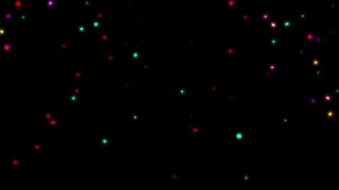 Colorful 3D Confetti Rain Falling Background. 스톡 동영상 320328943