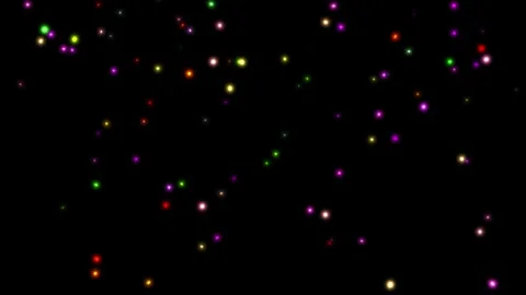 Colorful 3D Confetti Rain Falling Background. 스톡 동영상 320328967