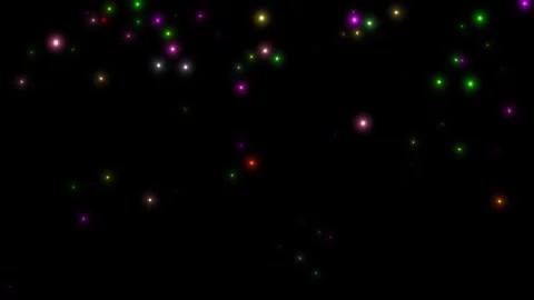 Colorful 3D Confetti Rain Falling Background. 스톡 동영상 320328968