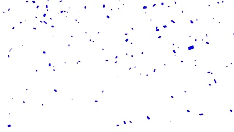 Colorful 3D Confetti Rain Falling Background. 스톡 동영상 320329002