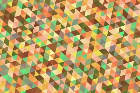 Colorful 3d cubes pattern with bright shades and geometric design Stock Illustration