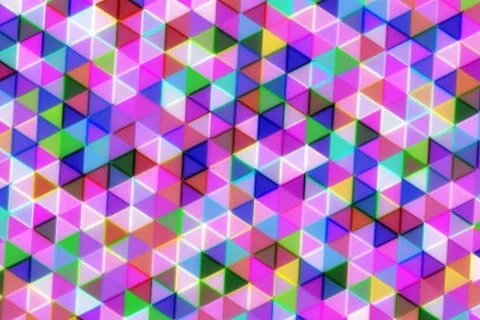 Colorful 3d cubes pattern with bright shades and geometric design イラスト素材