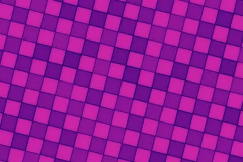 Colorful 3d cubes pattern with shades of pink and purple Stock Illustration