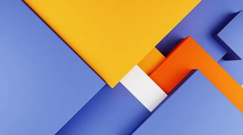Colorful 4k background backdrop 3d render Stock Illustration