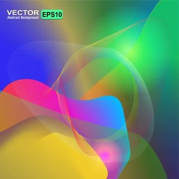 Colorful absract background Stock Illustration