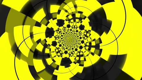 Colorful abstract animation background featuring a hypnotic rotating pattern Stock Footage 320144159