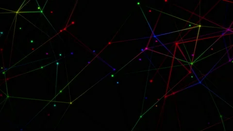 Colorful abstract animation gradient 4K smooth concept Stock Footage 150805863