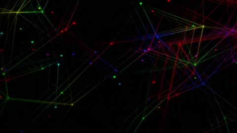 Colorful abstract animation gradient 4K smooth concept Stock Footage 150806094