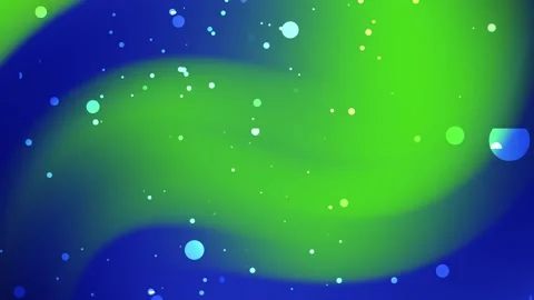 Colorful Abstract Aurora Light Waves Across Night Sky. Stock Footage 334093543