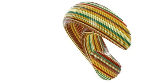 Colorful abstract background. 3D render Stock Illustration