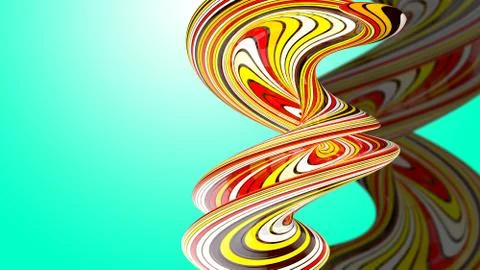 Colorful abstract background. 3D render Stock-Illustration