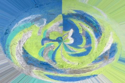 Colorful abstract background basic block blue box, 스톡 사진