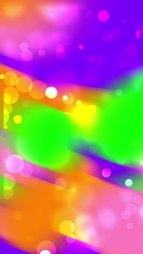 Colorful abstract background with blurred circles. Stock Footage 303383375