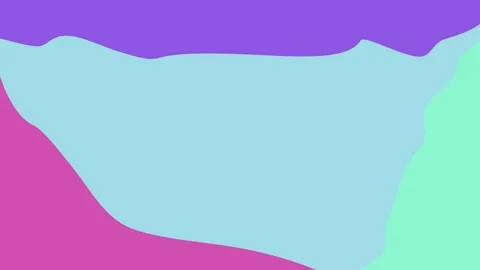 The colorful abstract background consists of smooth movement of streamlined.. Stock Footage 313474296