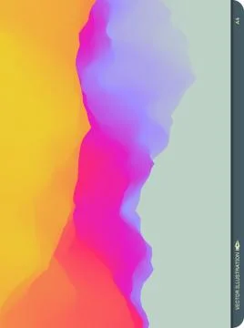 Colorful abstract background. Design template. Modern pattern. Vector. Stock Illustration