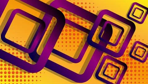 Colorful abstract background with different geometric patterns Stock Illustration