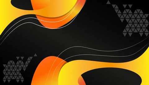 Colorful abstract background with different geometric patterns Stock Illustration