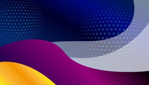 Colorful abstract background with different geometric patterns Stock Illustration