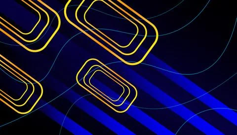 Colorful abstract background with different geometric patterns Stock Illustration