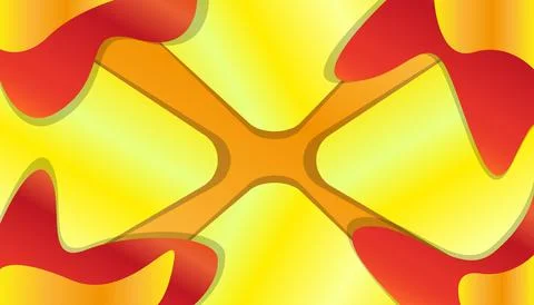 Colorful abstract background with different geometric patterns Stock Illustration