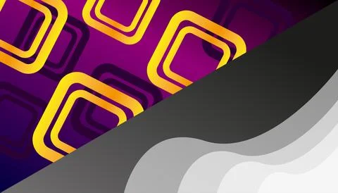 Colorful abstract background with different geometric patterns Stock Illustration