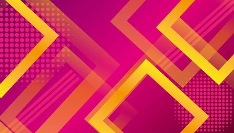 Colorful abstract background with different geometric patterns Stock Illustration