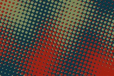 Colorful abstract background with dots Stock Illustration