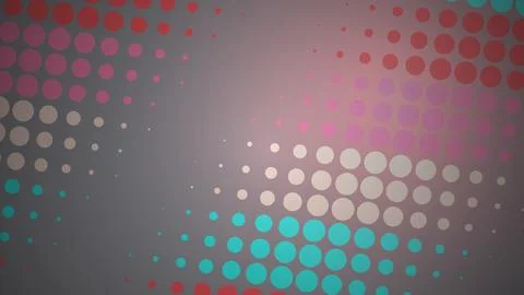 Colorful abstract background with dotted pattern and glow Illustrazione stock