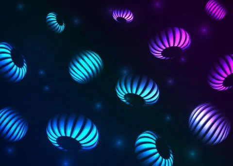 Colorful abstract background with dynamic gradient circle. Abstract website Stock Illustration