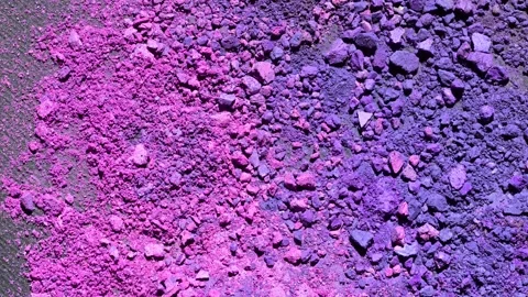 Colorful abstract background of eye shadow powder Stock Footage 345253426