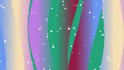 Colorful Abstract Background with Falling Particles. Stock Footage 329291806