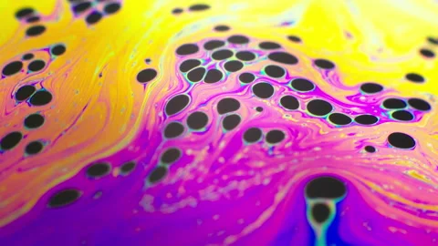 Colorful abstract background fluid rainbow colors in motion, macro shot 库存影片 130242536