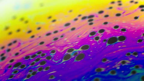 Colorful abstract background fluid rainbow colors in motion, macro shot 库存影片 130243045