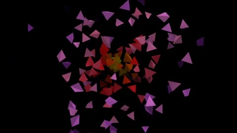 Colorful Abstract Background Vídeo Stock 76462706