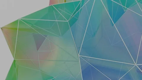 A colorful abstract background with a geometric pattern 库存影片 309984713