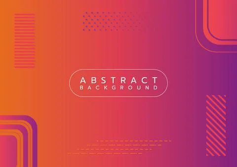 Colorful abstract background geometric shape art design with space Stock Illustration