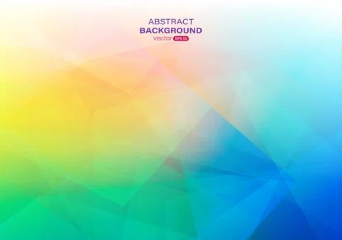 Colorful abstract background with geometric shape Stock Illustration