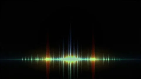 Colorful Abstract Background with Glowing Lines and Motion Stock Footage 296860777