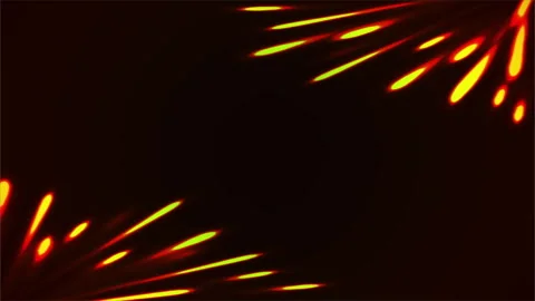 Colorful Abstract Background with Glowing Lines and Motion Stock Footage 296860909