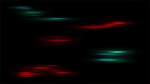 Colorful Abstract Background with Glowing Lines and Motion Stock Footage 296861492