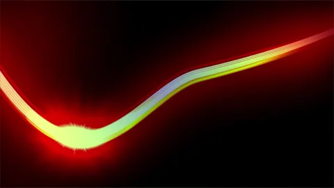 Colorful Abstract Background with Glowing Lines and Motion Stock Footage 296862129