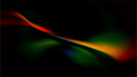 Colorful Abstract Background with Glowing Lines and Motion Stock Footage 296863362