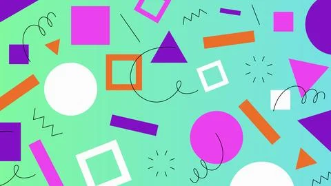 Colorful Abstract Background Gradient Blurs Light Stock Illustration