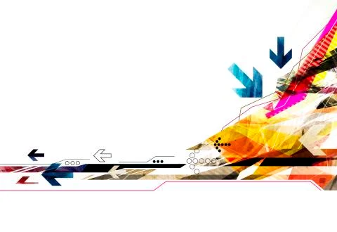 Colorful abstract background Stock Illustration